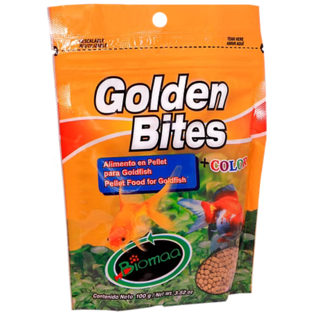 Alimento para Pez Japones Goldfish Golden Bites Biomaa