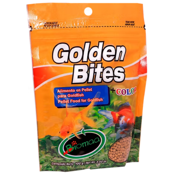 Alimento para Pez Japones Goldfish Golden Bites Biomaa