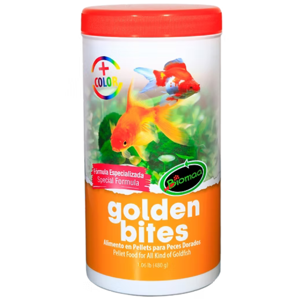 Alimento para Pez Japones Goldfish Golden Bites Biomaa