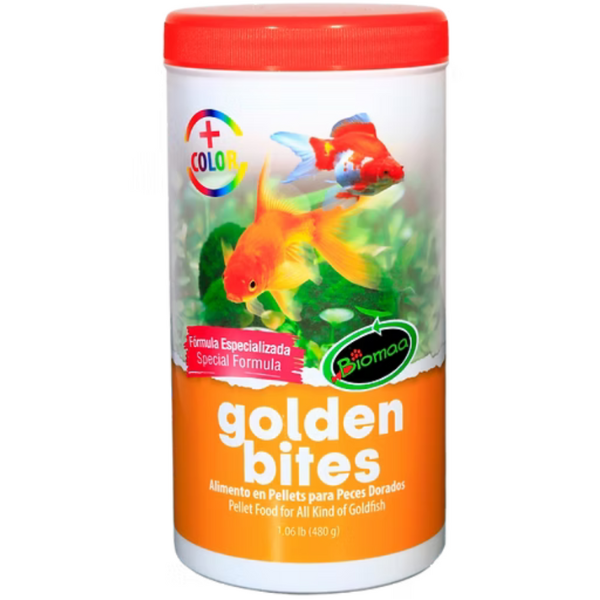 Alimento para Pez Japones Goldfish Golden Bites Biomaa