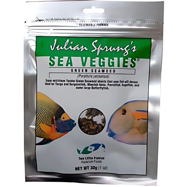 Alimento para Peces Marinos Sea Veggies Alga Verde Peces Marino Cirujano Two Little