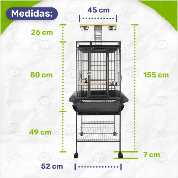 Jaula Grande para Aves Cage Land 2918