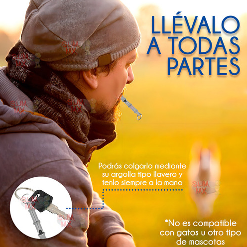 Silbato Entrenador Ultrasonico Para Adiestramiento De Perro