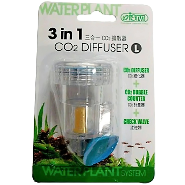 Difusor de Co2 3 en 1 Kit Grande Para Acuario Plantados Ista 00563
