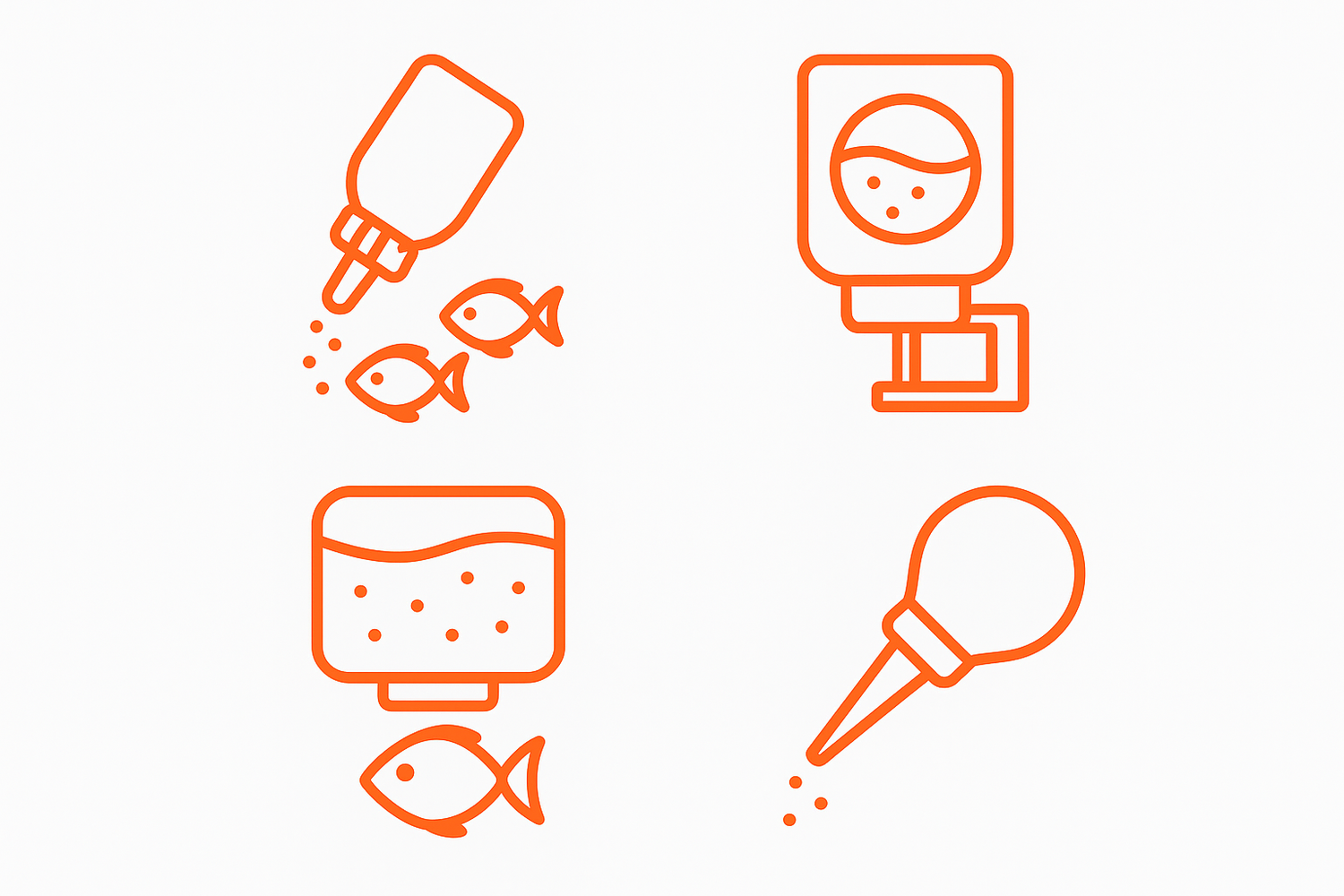 Roe. Alimentadores manuales