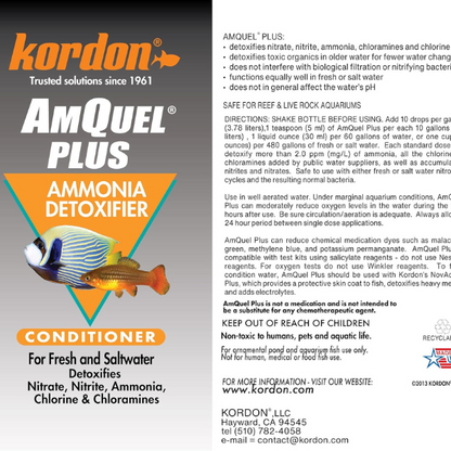 Acondicionador de Agua AMQUEL Plus de 473 Mililitros Kordon
