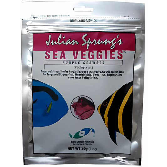 Alimento para Peces Marinos Sea Veggies Alga Morada Peces Marino Cirujano Two Little