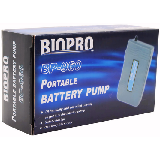Bomba de Aire de Pilas 1 Watts Biopro BP-960 para Emergencias
