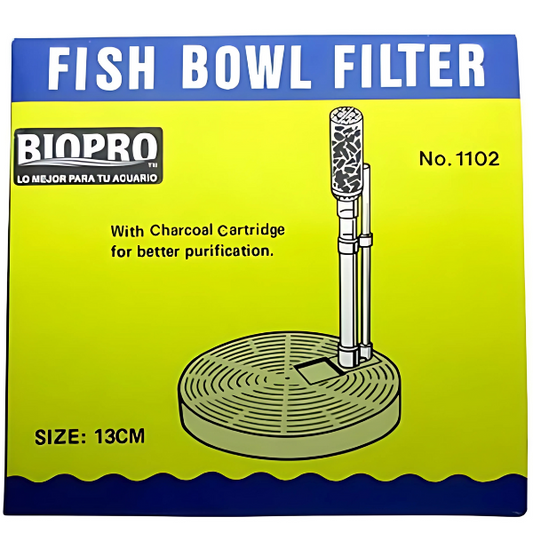 Filtro Redondo para Betteras con Carbon Activado 13 Centimetros Biopro Modelo: 1102