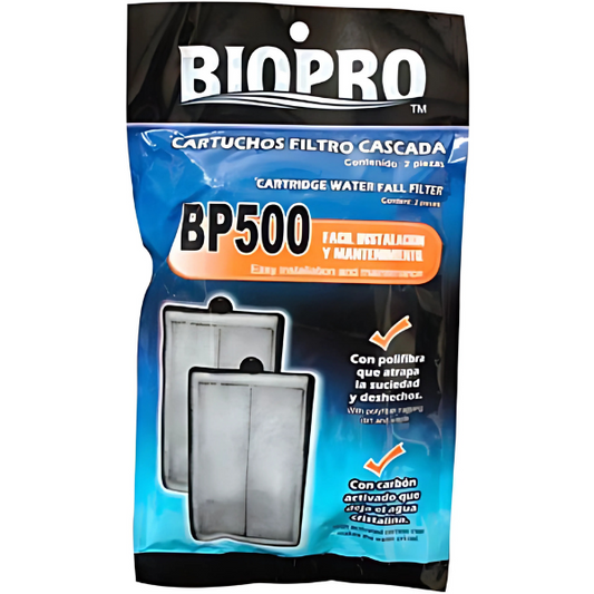 Repuesto De Filtro De Cascada Biopro Bp500CTD 2 Piezas por Paquete