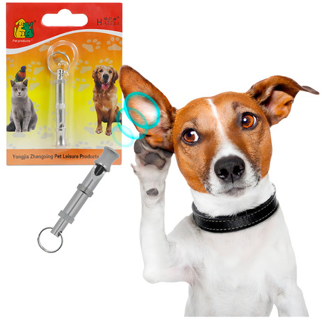 Silbato para perros