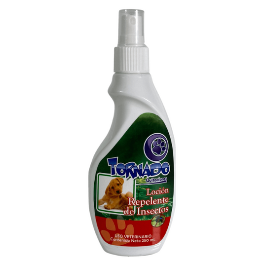 Spray Repelente de Isnectos para Perros 250 Mililitros Tornado
